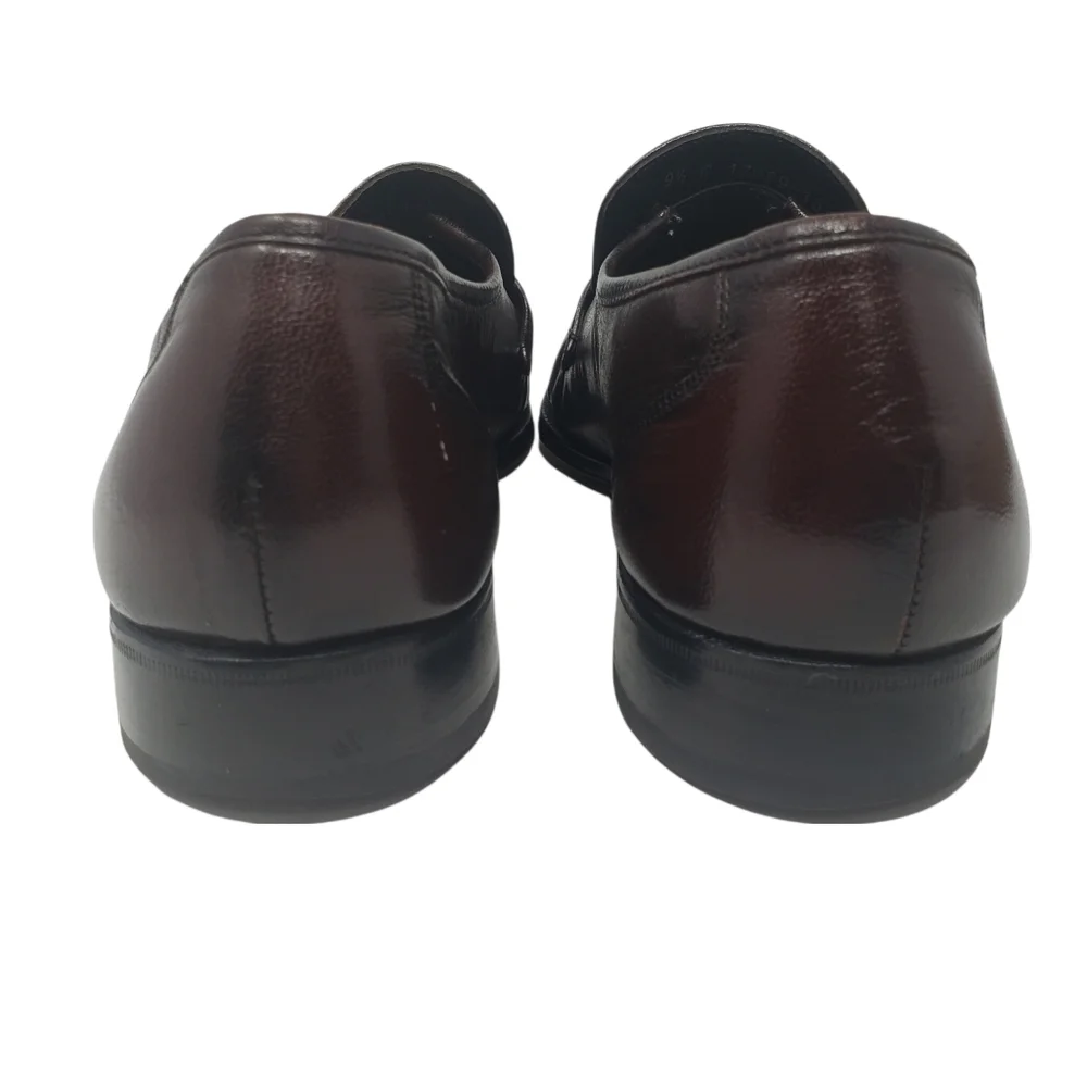 Florsheim Dark Brown Leather Loafers Size‎ 9.5 Leather Uppers and Soles